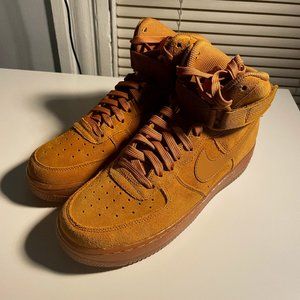 Nike Air Force 1 High LV8 3 GS 'Wheat'